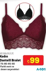 SİLK&BLUE KADIN DANTELLİ BRALET